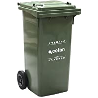 Cofan 21201501 Contenedor 2 Ruedas- Verde- 55x48x91 cm